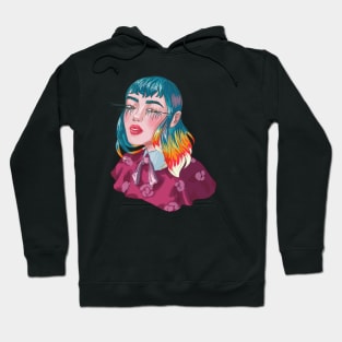 Fire hair Hoodie